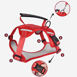 Pet <strong>Harnesses</strong> Medium Large Dog <strong>Labrador</strong> Collar Husky <strong>Harness</strong> Pet Supplies Adjustable Vest Reflective Walking Chest - Product Image 3