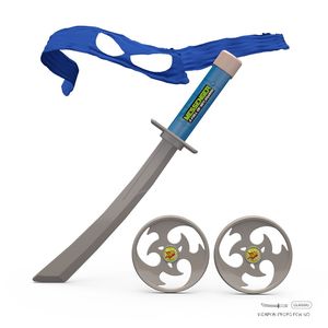 Ensemble d'armes de <span class=keywords><strong>ninja</strong></span> pour déguisement : Nunchakus, <span class=keywords><strong>Couteaux</strong></span> Sai, Étoiles à lancer, Masques pour les yeux, Accessoires de cosplay, Armes de <span class=keywords><strong>ninja</strong></span> jouets, Accessoires de cosplay - Product Image 3