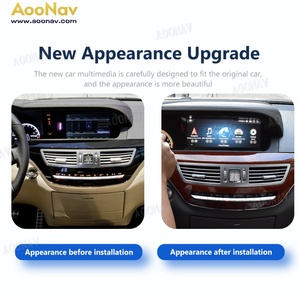 Car Radio for Mercedes Benz S Class W221 W216 CL 2006-2013 Android Stereo Touch Screen GPS Multimedia Navigation Player Qualcomm - Product Image 3