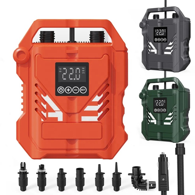 Portable Electric SUP Air Pump New Model 4000mah Inflator 22psi for Outdoor Stand-up Paddle Waterplay Surfing Tool Accessory