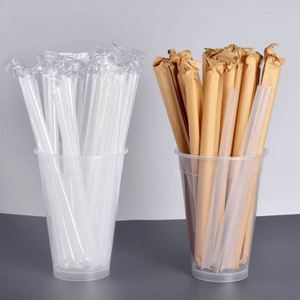 Gobelets et couvercles personnalisés avec logo imprimé, écologiques, transparents et jetables pour boissons froides, matcha, boba, thé au lait, café glacé, smoothies - Product Image 5