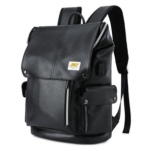 <span class=keywords><strong>Sac</strong></span> à dos en <span class=keywords><strong>cuir</strong></span> imperméable de haute qualité avec logo personnalisé, chargement USB, pour ordinateur <span class=keywords><strong>portable</strong></span>, pour hommes et femmes - Product Image 2