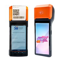 Senraise - Terminal de Punto de Venta Portátil con Sistema Operativo Android 14 Certificado por GMS, con Escáner de Códigos de Barras 1D y 2D para Entrega de Comida en Línea