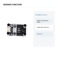 Module de capteur de température numérique DS18B20, capteur à un fil pour Arduino, surveillance de la température de l'eau, projets STEM