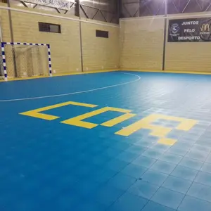 联锁地板运动场篮球和五人制塑料地砖