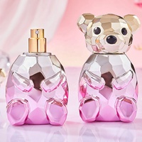 Parfum Tendance Ours Mignon pour Femme Eau de Parfum Élégante 100ml Brume Corporelle Florale Fruitée pour Dames pour Rendez-vous et Sorties Décontractées
