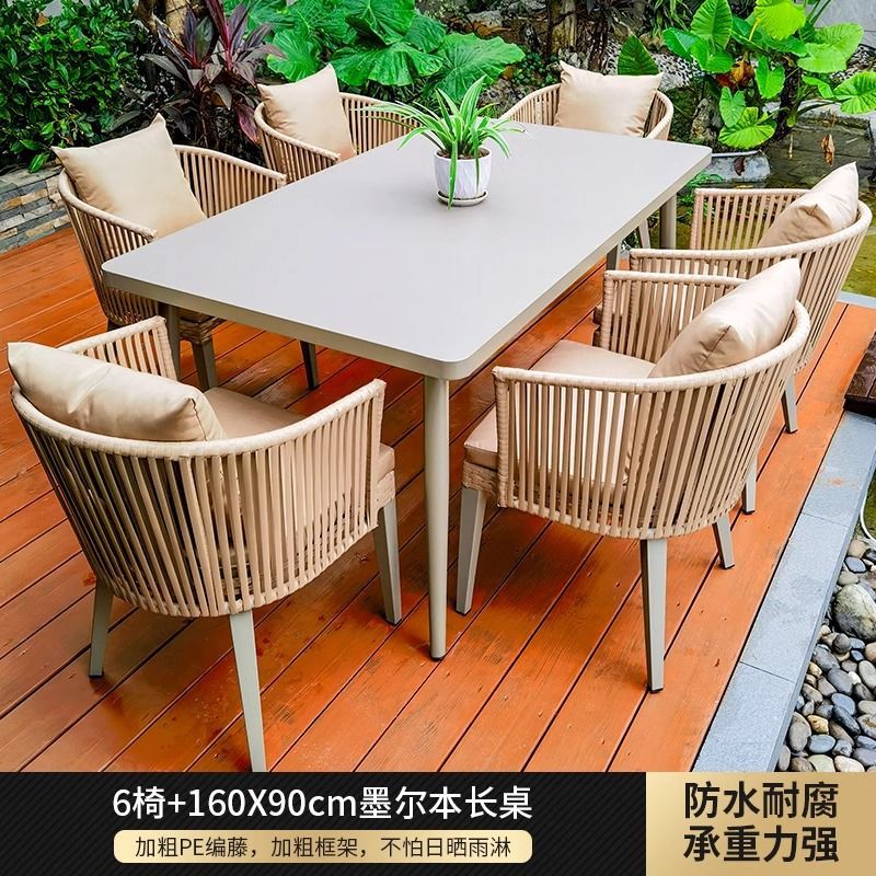 61 [160X90cm Thickened Carbon Steel Long Table]