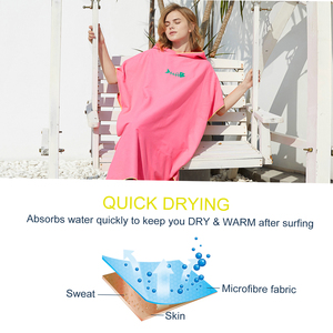 Poncho de Surf, Toalla de Cambio con Capucha, Manta de Playa de Microfibra, Toalla de Baño, Toalla de Natación, Poncho de Playa para Adultos - Product Image 3