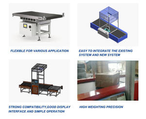 <span class=keywords><strong>Machine</strong></span> de tri de mesure de poids d'échelle de système de convoyeur automatique de colis Dws de haute qualité industrielle - Product Image 5