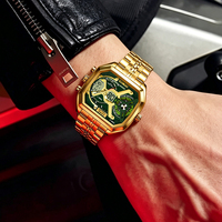 Nouvelle montre-bracelet pour homme SABR, chronographe multifonction, acier inoxydable, quartz, montre homme, étanche, lumineuse, montres de business pour hommes