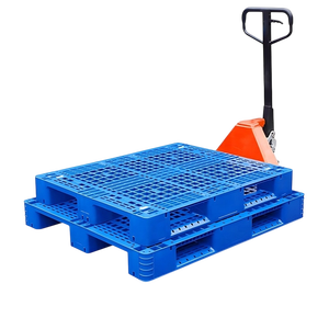 Alta qualità HDPE <span class=keywords><strong>Euro</strong></span> <span class=keywords><strong>Pallet</strong></span> monofronte 4 vie di ingresso per uso industriale con tubo in acciaio <span class=keywords><strong>H1</strong></span> - Product Image 4
