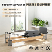 ZENJOY – Reformer Pilates en hêtre sur mesure, directement de l'usine, avec pieds en aluminium, haute qualité, avec Jump Board et Box