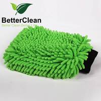 Gant de lavage de voiture en microfibre double face ultra-doux, absorbant et anti-rayures, idéal pour motos, finition sans traces, vente en gros