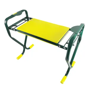 Winslow Ross Foldable Garden Seat Kneeler Steel Sheet Garden Kneeler And Seat With Tool Bag