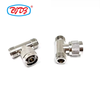 Connecteur Répartiteur en T 3 Voies Type N Mâle vers Double Prise N Femelle Adaptateur Convertisseur Coaxial RF Type T Fourniture d'Usine