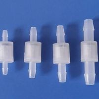 Fabricant chinois de mini-vanne anti-retour à diaphragme en plastique, corps en ABS, certifiée ROHS, port 3/32 pouces, pour fontaine à eau