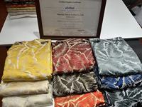 Rideaux de luxe pour le salon, tissu jacquard tissé teinté en fil, velours en polypropylène, décoration intérieure