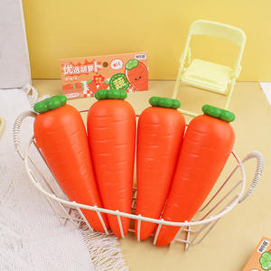 Mini Squishies Carotte Kawaii Parfumés à Remontée Lente, Jouet Anti-Stress pour Enfants, Jouet Sensoriel Squishy - Product Image 4