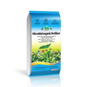 कम्पोस्ट हरी खाद 40% माइक्रोबियल जैविक उर्वरक दानेदार और प्रील्ड और पाउडर 1000KG/40KG/50KG बैग