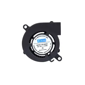 Yüksek hızlı fan 3500rpm 6025 12 volt santrifüj 60mm 24v dc hava fanı