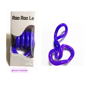 Rainbow Circle Sensory Fidget Cube <strong>Toy</strong> Anti-stress Sensory <strong>Tangles</strong> for Kids Adults Rope Twist <strong>Toy</strong> - Product Image 5