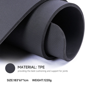 <span class=keywords><strong>Tappetino</strong></span> da Yoga in TPE con Fori per Appendere Durevole ed Ecologico Antiscivolo Spesso per Pilates con Occhielli per Fitness e <span class=keywords><strong>Meditazione</strong></span> - Product Image 3