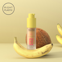 Emballage cosmétique en plastique RiGHT ROA ROB Twist-up, 15 ml, 30 ml, 50 ml, 80 ml, 100 ml, flacon pompe à double paroi, flacon pulvérisateur rond sans air