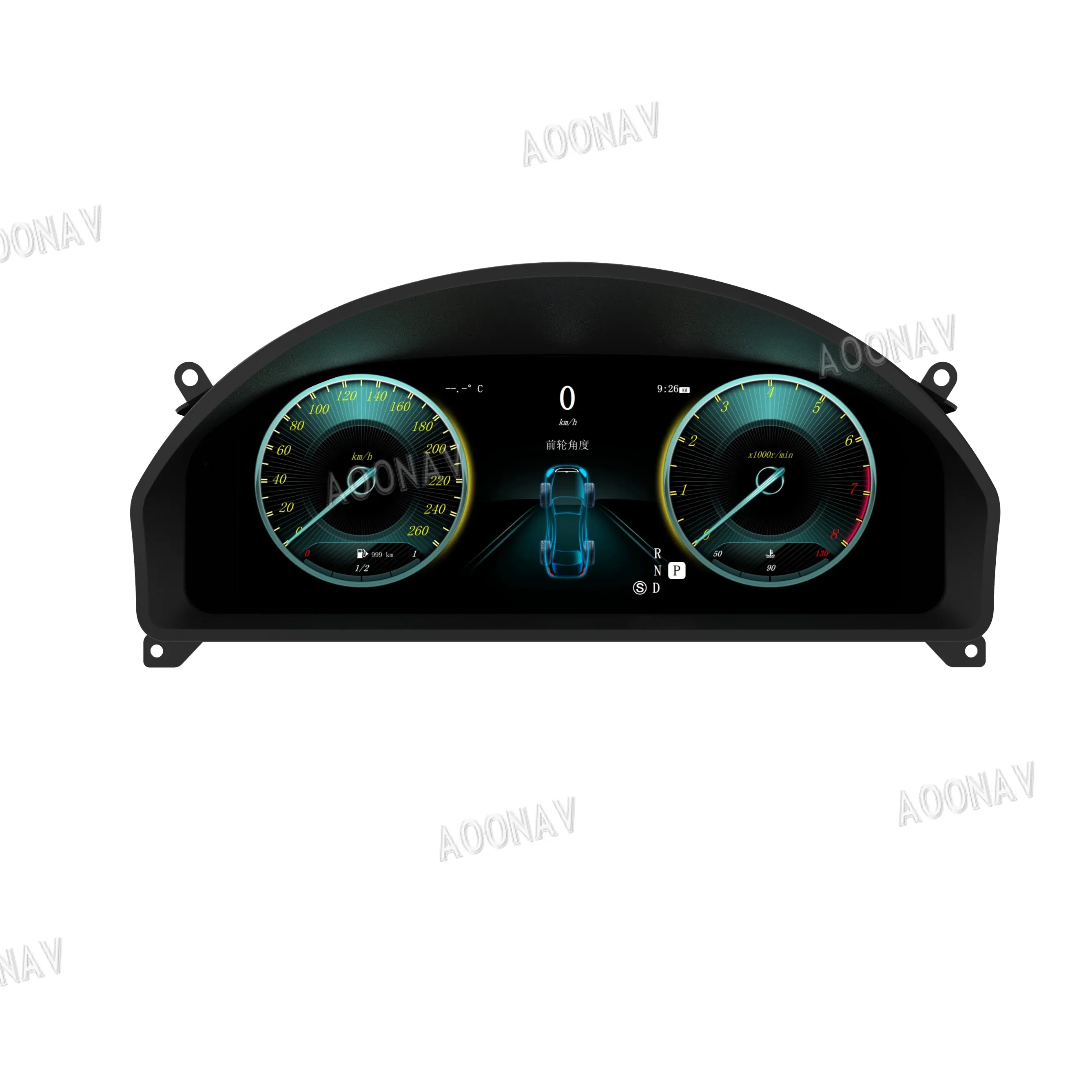 Panel Digital LCD para coche para Mercedes Benz C W204 W205 W446 2011 2012 2013 2014, panel de instrumentos, velocímetro de cabina