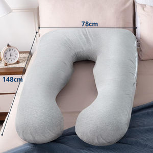 Yatone Premium yumuşak u-şekil vücut yastığı rahat ve destekleyici annelik gebelik yastığı - Product Image 6