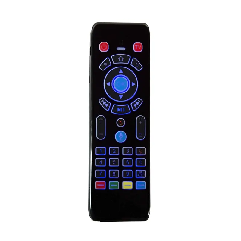 T16-M OEM 10m 2.4G Air Mouse Teclado Touchpad Sem Fio Para Android TV Box Projetor IPTV HTPC PC Laptop Controle Remoto Inteligente