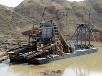 2024 Drague d'or de chaîne de seau de qualité supérieure pour l'extraction de sable alluvial à Madagascar