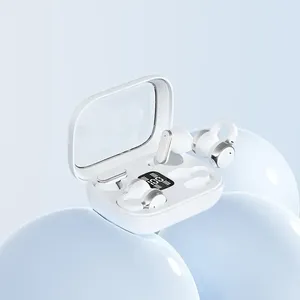 Écouteurs sans fil intra-auriculaires à clipser Q10 Stéréo avec affichage LED, suppression du bruit, Bluetooth, 2-en-<span class=keywords><strong>1</strong></span>, pour la course et l'apprentissage, Casque Hi-Fi - Product Image 6