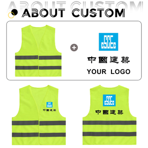 Nhà Máy Bán Buôn Tùy Chỉnh Phản Quang Vest Với Logo Làm Việc Quần Áo Xây Dựng Kỹ Thuật Phản Quang An Toàn Quần Áo - Product Image 3