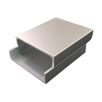 Kotak Outlet DAC casing Aloi aluminium Amplifier Audio 104*47*120 perak bergaya hitam ringan tahan lama