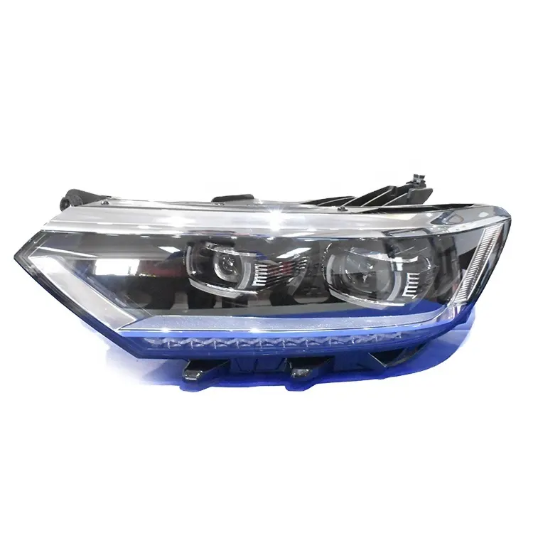 PORBAO Auto Part Halógeno Actualización LED Faro delantero para Passatt B8 16-18 Año