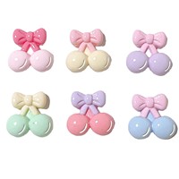 Vente unique 1 pièce Breloque de chaussure en résine peinte à la main, motif sucette, cœur, étoile, bracelet, amulette pour enfants, Poisson d'avril