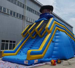 <span class=keywords><strong>Parc</strong></span> gonflable géant en PVC commercial extérieur personnalisé de toboggan pour le jardin jouer enfants et adultes jeux d'eau - Product Image 3