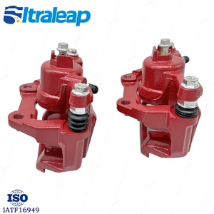 19B6446 19B6447 Pinza de freno de disco roja trasera LH y RH con soportes para Honda <span class=keywords><strong>Odyssey</strong></span> 2011-2017 V6 3.5L Mini furgoneta de pasajeros - Product Image 3
