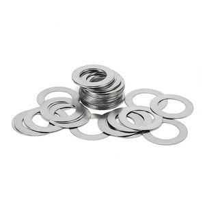 Arandelas planas delgadas de acero inoxidable SS304, fabricadas a medida en fábrica, de acero para muelles, tipo anillo. - Product Image 5