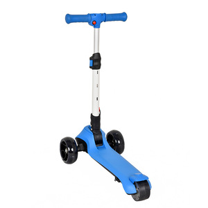 Trottinette électrique à trois roues pour enfants, pliable, avec frein à main, moteur sans balais, longue autonomie - Product Image 2