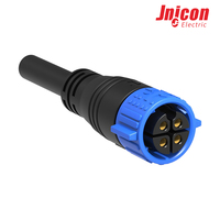 Connecteurs M25 3+9 à montage sur panneau, mâles et femelles, broches plaquées or, étanches IP67 pour systèmes industriels et solaires