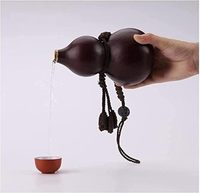 Bouteille de gourde naturelle pour décoration intérieure Bouteille d'eau extérieure Bouteille de vin