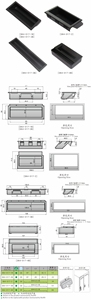 用于试验箱和烤箱的SK4-017-3铝合金手柄工业硬件高质量 - Product Image 6