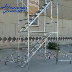 Xinxing thương hiệu nhôm hợp kim leo thép FRP thang bước thang nền tảng di chuyển công việc kiểm tra thang nhanh hiệu quả - Product Image 3