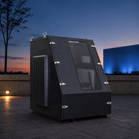 Boîtier de protection pour projecteur extérieur OEM personnalisé, étanche et anti-poussière, pour projection vidéo