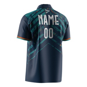 Nouveau design de maillot de sport sublimé pour l'entraînement, l'uniforme indien, le tennis et le cricket (ODM) - Product Image 2