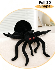 Giocattoli Animali Personalizzati, Ragno di Peluche Simulato, Bambola Imbottita di Ragno Stampata in 3D, Oggetto di Scherzo, Decorazione per Halloween, Vendita all'Ingrosso - Product Image 3