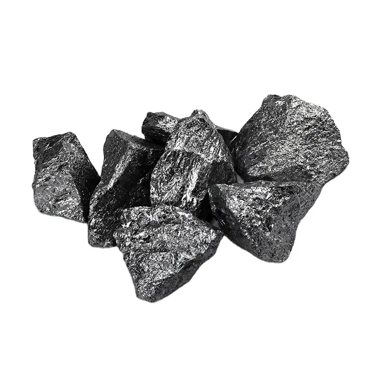 Ferro silicio silicio metallo 97 98.5 99% silicio puro particelle di metallo scorie