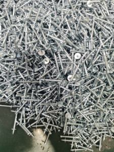 Clous de tir en béton galvanisé et bandes de charge Red Hit 6.8X11 S1JL, clous à poudre Nk 32 avec rondelle métallique pour pistolet - Product Image 3