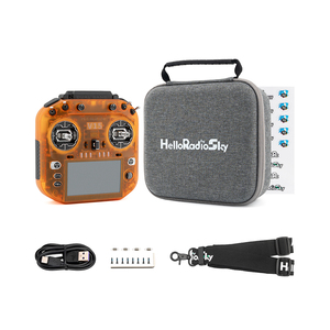 Émetteur radio FPV HelloRadio V15 RDC EdgeTX 16 canaux double bande 1W ELRS avec télécommande et écran tactile IPS 4,3 pouces en métal - Product Image 6